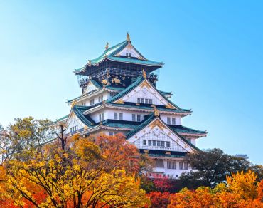 Osaka flight booking available in a few steps